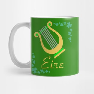 Irish Harp St. Patrick's Day Mug